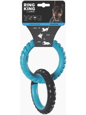 Hype Store M-Pets Rıng Kıng Köpek Oyuncağı Double Blue/