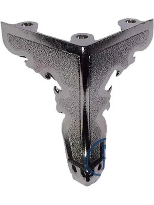 Magicool Kelebek Ahşap, Sunta Sandık Ayağı, Kutu Ayak 5,5 cm - Nikel
