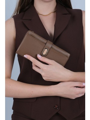 Silver & Polo SP1198 Cüzdan & Kartlık Mini Rolax Kahve