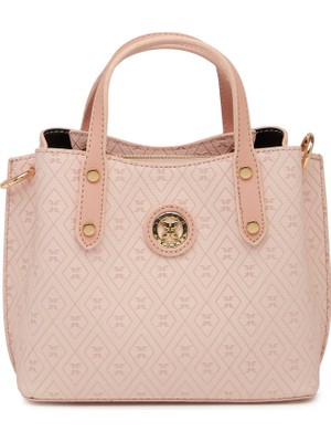 Tergan Pudra Print Kadın Çapraz Askılı Çanta - S1WPR0000806-S7R