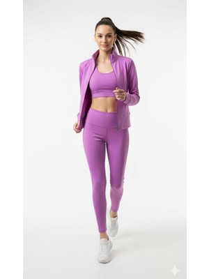 Purple Fire Boutique Sporcu Tayt Takım