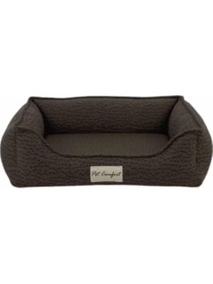 Hype Store Pet Comfort Bravo Siena Kahverengi Kedi ve Köpek Yatağı S 45X55CM