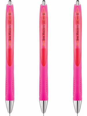 Hype Store Serve Xberry Jel Kalem 05MM Igne Uc Pembe 08 3lu Set