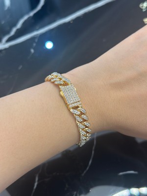 Stainless Steel Kararmaz Altın Kaplama Gurmet Bileklik