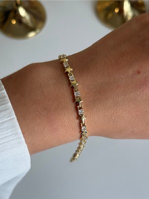 Houseki cm Yıldızlı Taşlı Bileklik