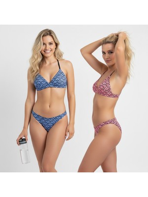 Bonbon Kadın Balensiz Desteksiz Scoop Bralet Sütyen ve String 2'li Takım BB2288