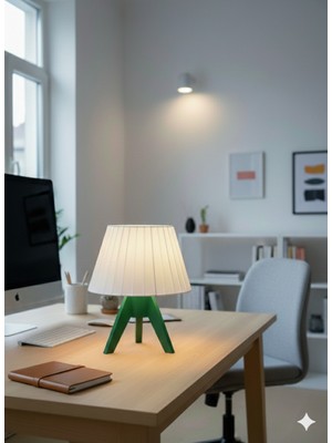 Modern Pileli Dekoratif Abajur