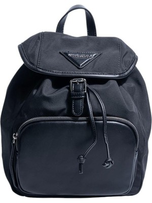 Silver & Polo SP1231 Kadın Sırt Çantası Saten Siyah