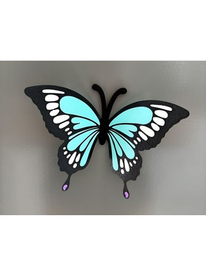 MisterionStudio Kelebek Figürlü Magnet Kaliteli Baskı 3 Adet