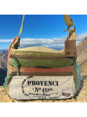 Old Cotton Cargo Vintage Eskitme Salaş Günlük Gezi Okul Postacı Çantası 28 cm x 26 cm