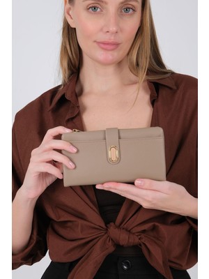 Silver & Polo SP1198 Cüzdan & Kartlık Mini Rolax Vizon