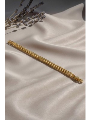 Nora Vıp 14K Çok Katmanlı Zarif Bileklik Gold