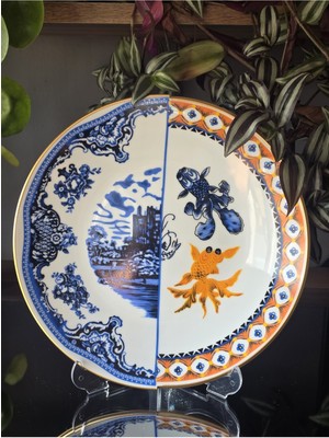 Konyax 2 Kişilik Servis Tabağı Set Hybrıd1