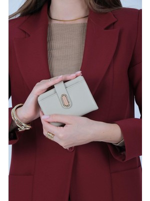 Silver & Polo SP1199 Cüzdan & Kartlık Mini Rolax Bej