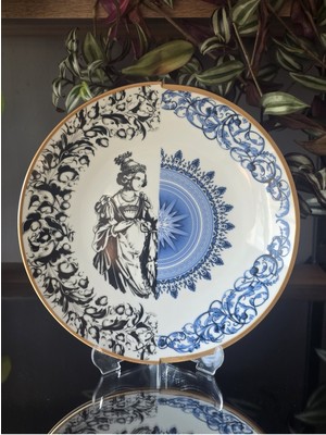 Konyax Artemis 1 Kişilik Servis Tabağı