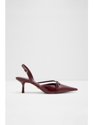 Aldo Marietta Ayakkabı Orta Boy Topuklu - Kırmızı