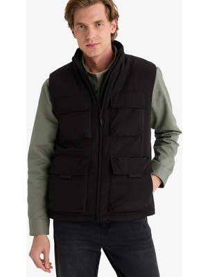 DeFacto Regular Fit Dik Yaka Yelek D6288AX26SP