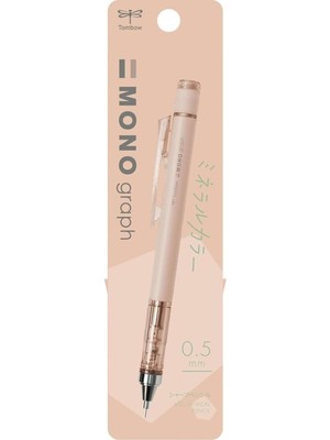 Braventa Collection Tombow Mono Graph Mekanik Kalem, Sınırlı Baskı Renk, 0.5mm, Kayısı Pembesi