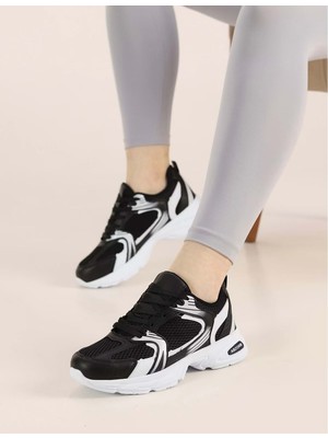 Devida Kadın Beyaz Spor Ayakkabı Günlük Rahat Air Taban Sneaker X220