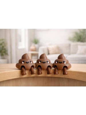 MisterionStudio Komik Kaka Figur Tuvalet Aksesuar 1 Adet