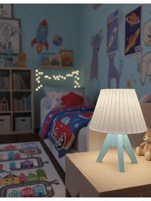 Modern Pileli Dekoratif Abajur