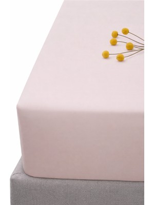 Bedline Fıtted Çarşaf 160*200+30 cm Gül Kurusu