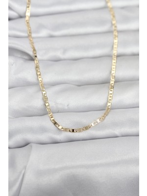 SHC4200 Bfs cm 14K Gold Renk Zincir Model 60 cm Kadın Kolye