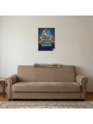 Akıllı Kağıt Ramazan Tablo  - Poster Dini (Model- 61)