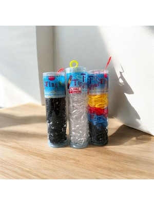 Boncukcu Abla 3 Kutu Büyük Boy  Perma Paket Lastik Toka 600 Adet Okul Tokası Saç Tokası