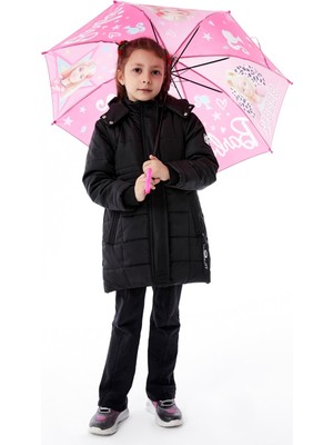 Benitto Kids Kız Çocuk Kapüşonlu Kışlık Şişme Mont 51355