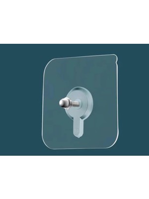 Hype Store Monte Lua Ultra Güçlü Vantuzlu Askı 5 Adet, Banyo Mutfak Raf Fotoğraf Çerçeve Askısı, Vantuzlu Çivi