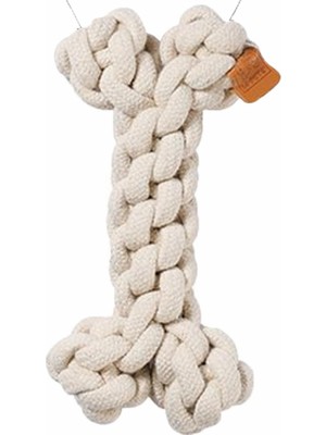 Hype Store M-Pets Whıte Bone 19CM Örgü Kemik Oyuncak