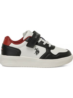 U.S. Polo Assn. Coster Jr 6fx Siyah Erkek Çocuk Sneaker