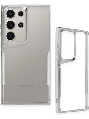 Sh Ticaret Newface Galaxy S24 Kılıf Boyi Silikon Kapak - Titan Gri