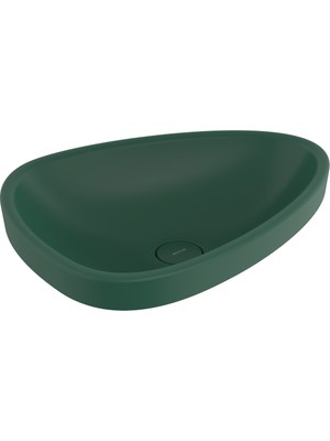 Bocchı Bocchi Etna Tezgah Üstü Lavabo Mat Yeşil - 1112-027-0125