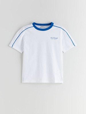 Lc Waikiki Yeni Sezon Bisiklet Yaka Erkek Çocuk Tişört