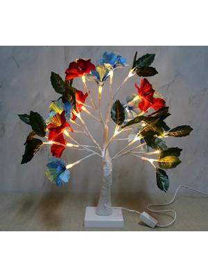 Efe Avm Dekoratif Ledli Çiçek ALK1727 - Lisinya