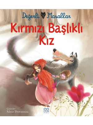 1001 Çiçek Kitaplar Değerli Masallar - Kırmızı Başlıklı Kız