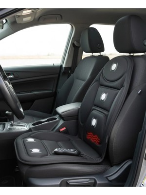 Sırt ve Bel Için Isıtmalı Masaj Minderi Çok Bölgeli Tasarım