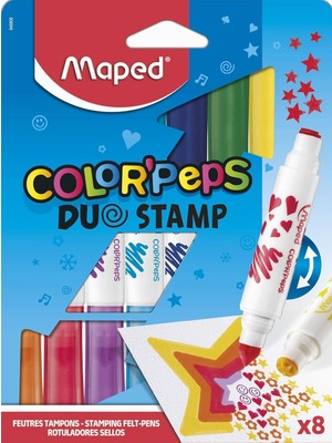 Hype Store Maped Color'peps Cam Boyası Keçeli Kalemi 6'lı