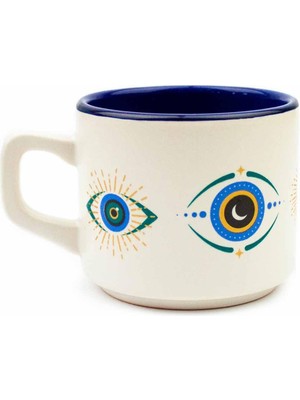 Hepta Collection Palto Tasarım Çakra Sarmal Tasarımlı Venüs Kupa - Hediye Seramik Kupa