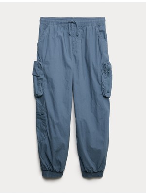 Marks & Spencer Saf Pamuklu Kargo Pantolon (6-16 Yaş)