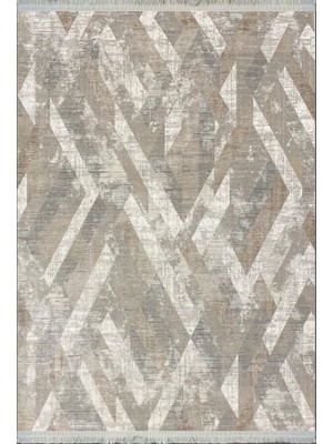 Woolen Halı  Woolen Halı İpek Viscon Akrilik 504 Bej