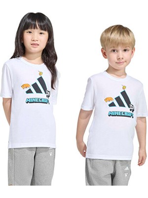 Adidas Lk Mc Tr Tee Çocuk Günlük Tişört KD4434 Beyaz