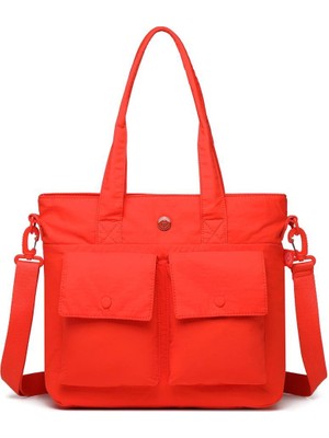 Smart Bags Mikro Poly Kumaş Büyük Boy Kadın Omuz Çantası 3345