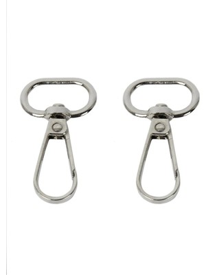 Boncukcu Abla Halkalı Papağan Çanta Klipsi