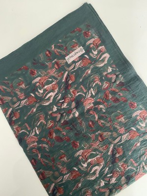 Emproyal Yel Desen Tenline Şal