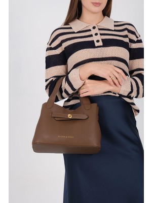 Silver & Polo SP1240 Kadın Omuz Çantası  Kahve