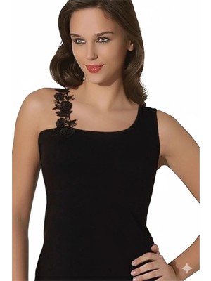 İlkyaz Fashion Ieg™ Şahinler Küpür Askılı Atlet B347