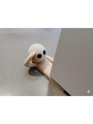 MisterionStudio Modern Minimalist Tasarım Kapı Durdurucu - Kaymaz Tabanlı Dekoratif Kapı Tutucu Obje